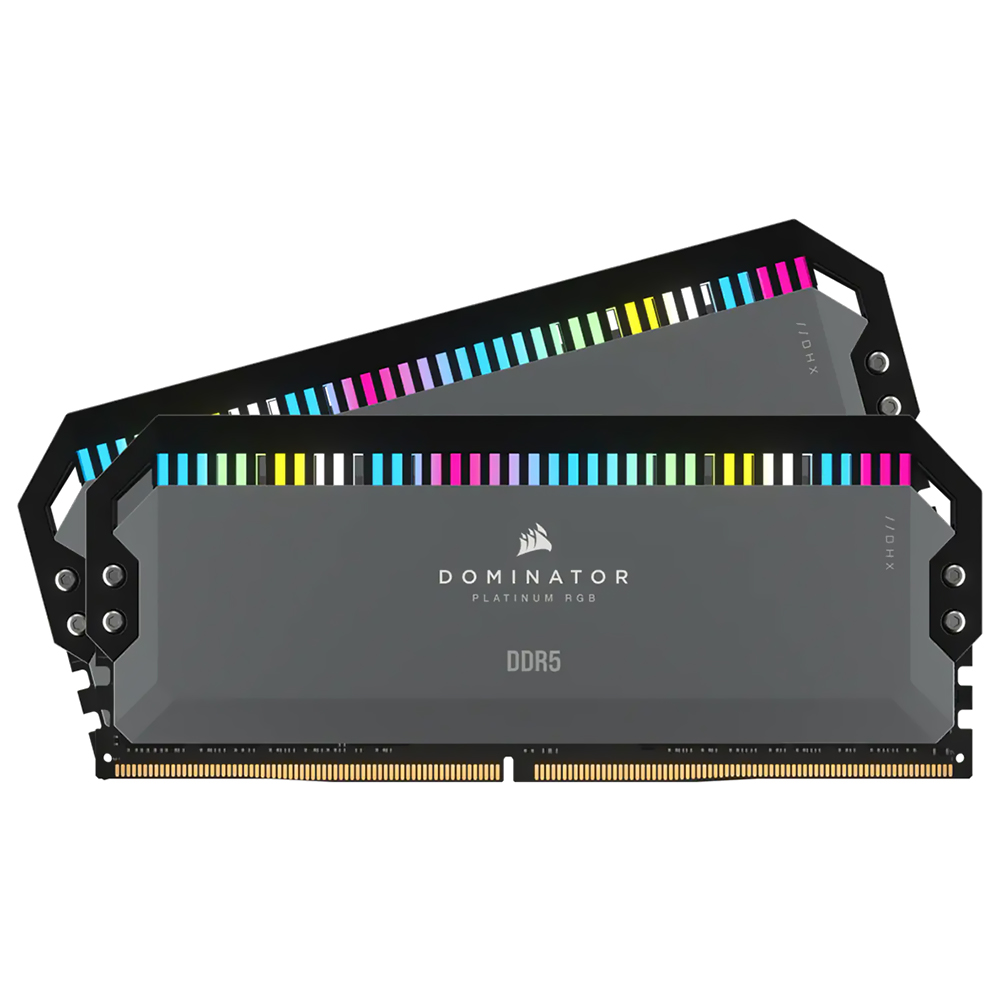 Memória RAM Corsair Dominator Platinum DDR5 (2x32GB) 5600Hz RGB - CMT64GX5M2B5600Z40K