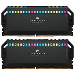 Memória RAM Corsair Dominator Platinum DDR5 32GB (2X16GB) 7200MHz RGB - Preto (CMT32GX5M2X7200C34)