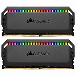 Memória RAM Corsair Dominator Platinum RGB DDR4 64GB (2x32GB) 3200MHz - CMT64GX4M2E3200C16