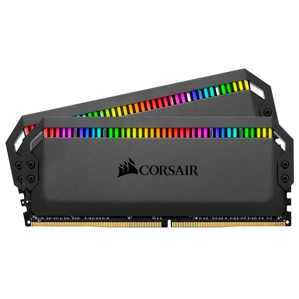 Memória RAM Corsair Dominator Platinum RGB DDR4 64GB (2x32GB) 3200MHz - CMT64GX4M2E3200C16