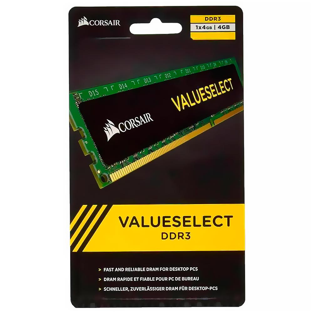 Memória RAM Corsair Value Select DDR3 8GB 1333MHz - CMV8GX3M1A1333C9