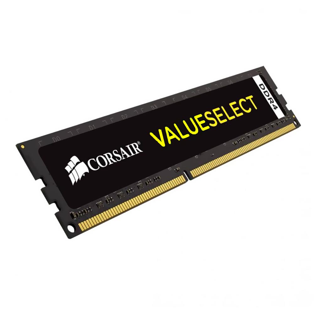 Memória RAM Corsair Value Select DDR4 8GB 2133MHz - Preto (CMV8GX4M1A2133C15)