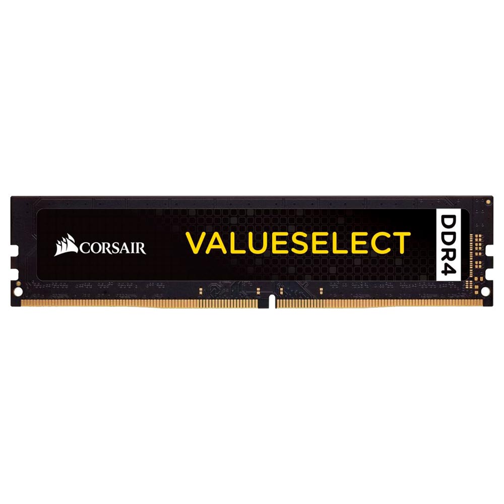 Memória RAM Corsair Value Select DDR4 8GB 2400MHz - Preto (CMV8GX4M1A2400C16) 