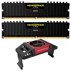 Memória RAM Corsair Vengeance Airflow LPX DDR4 32GB (2x16GB) 4000MHz - Preto (CMK32GX4M2G4000C19)