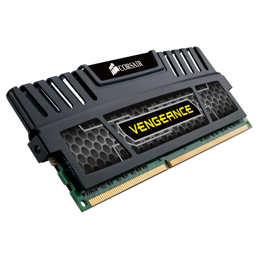 Memória RAM Corsair Vengeance DDR3 8GB 1600MHz - Preto (CMZ8GX3M1A1600C10) 