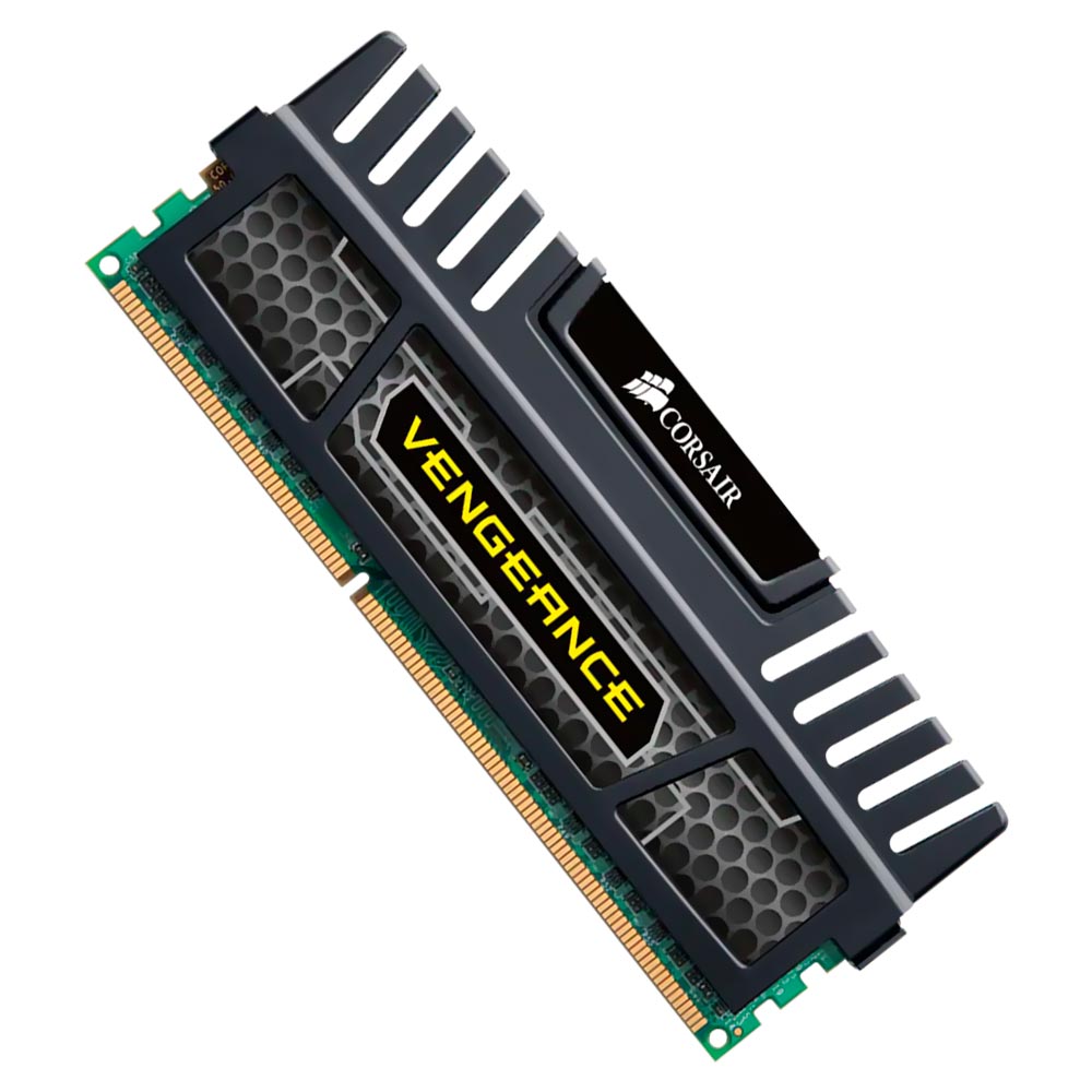 Memória RAM Corsair Vengeance DDR3 8GB 1600MHz - Preto (CMZ8GX3M1A1600C10) 