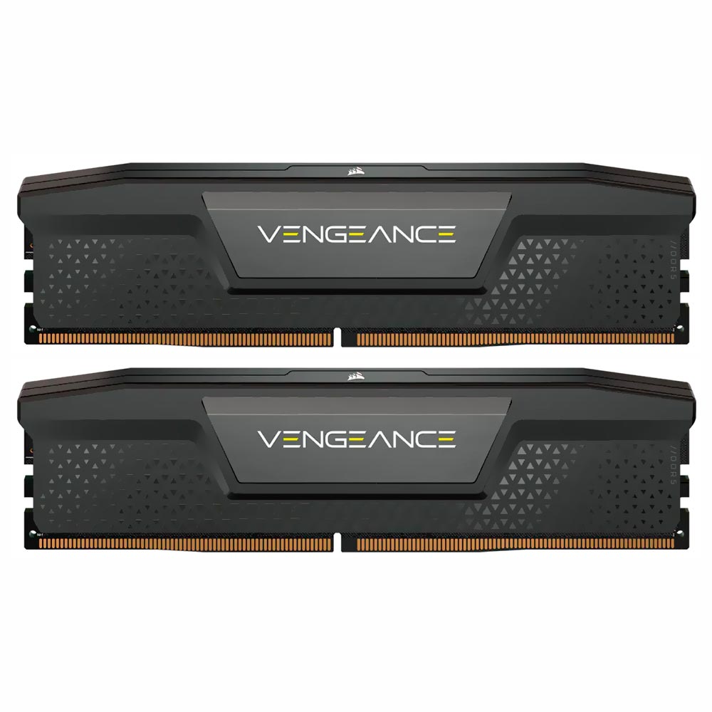 Memória RAM Corsair Vengeance DDR5 32GB (2x16GB) 4800MHz - Preto (CMK32GX5M2A4800C40)