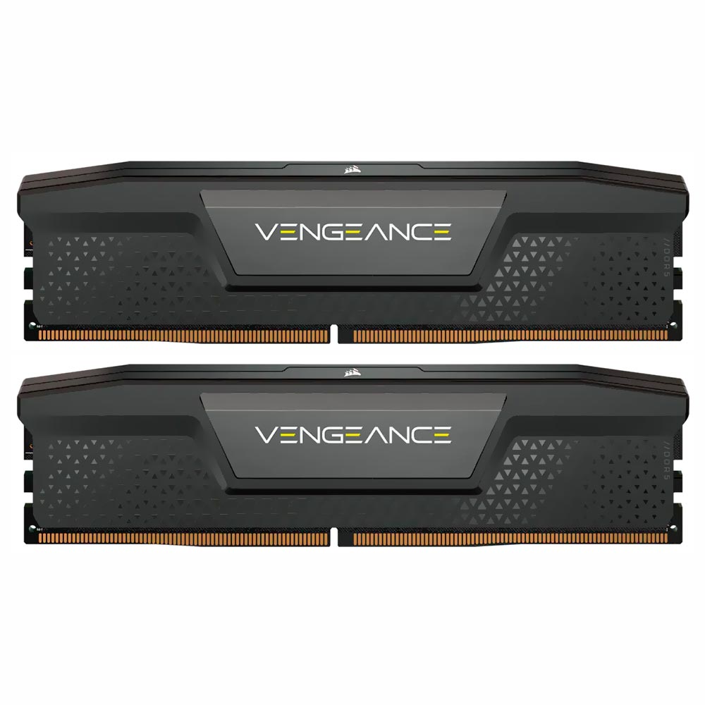 Memória RAM Corsair Vengeance DDR5 32GB (2x16GB) 4800MHz - Preto (CMK32GX5M2A4800C40)