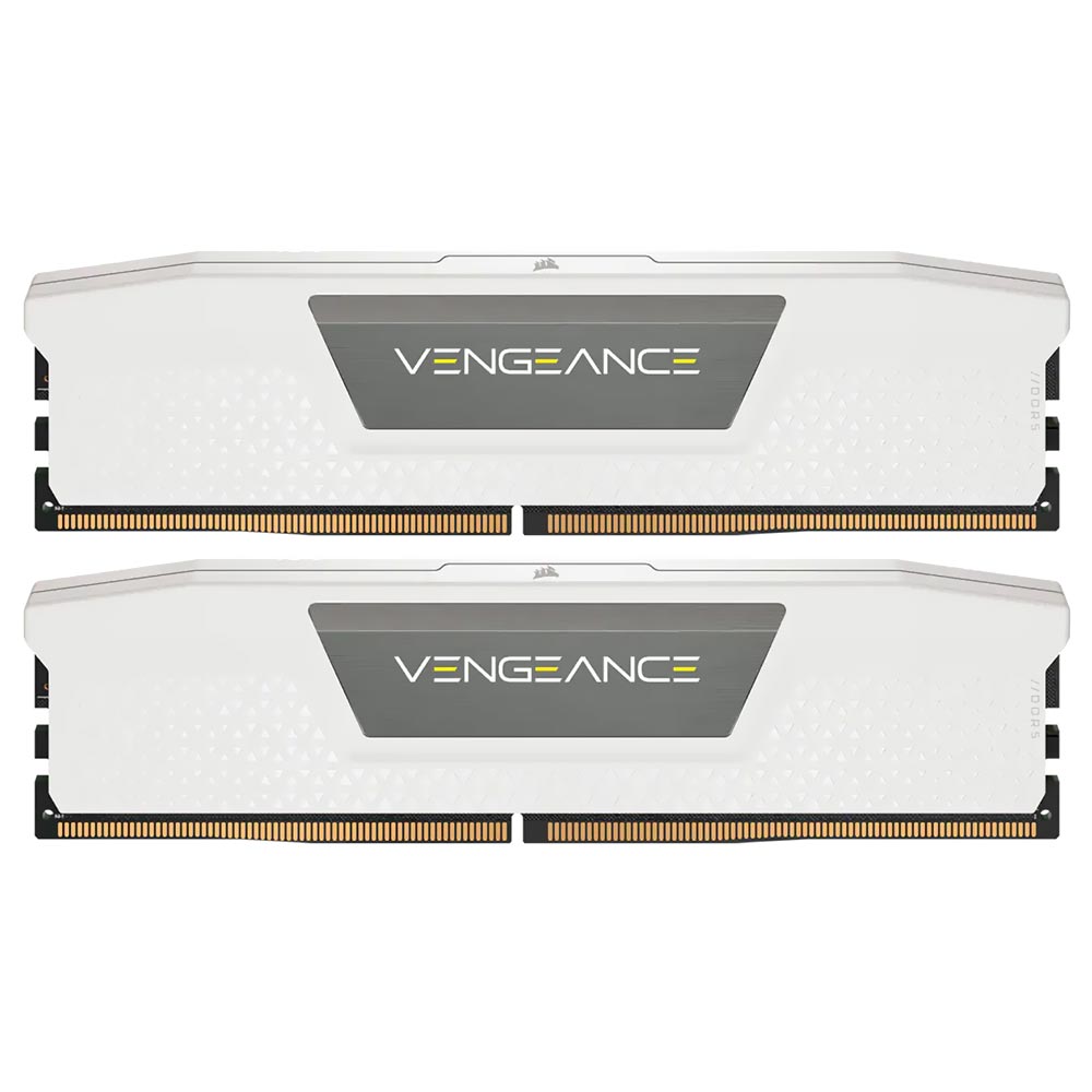 Memória RAM Corsair Vengeance DDR5 32GB (2x16GB) 6000MHz - Branco (CMK32GX5M2D6000C36W)