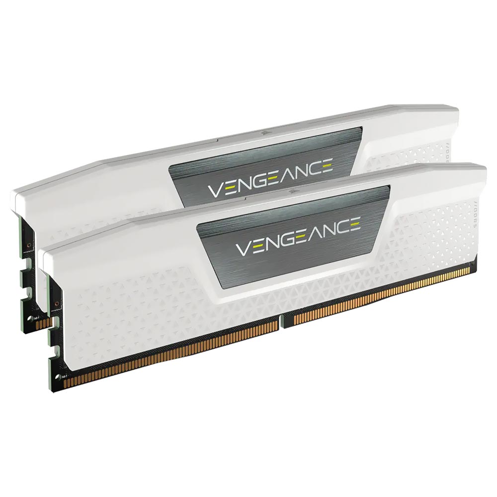 Memória RAM Corsair Vengeance DDR5 32GB (2x16GB) 6000MHz - Branco (CMK32GX5M2D6000C36W)