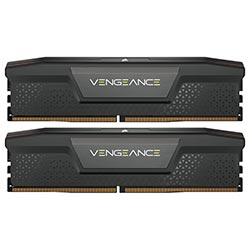 Memória RAM Corsair Vengeance DDR5 32GB (2x16GB) 6000MHz - Preto / Cinza (CMK32GX5M2B6000C40)
