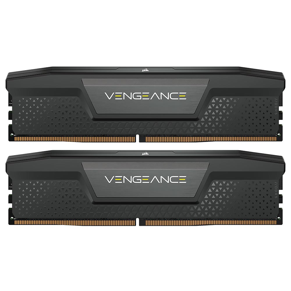 Memória RAM Corsair Vengeance DDR5 32GB (2x16GB) 6000MHz - Preto (CMK32GX5M2D6000C36)