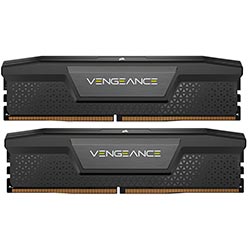 Memória RAM Corsair Vengeance DDR5 32GB (2x16GB) 6000MHz - Preto (CMK32GX5M2X6200C32)