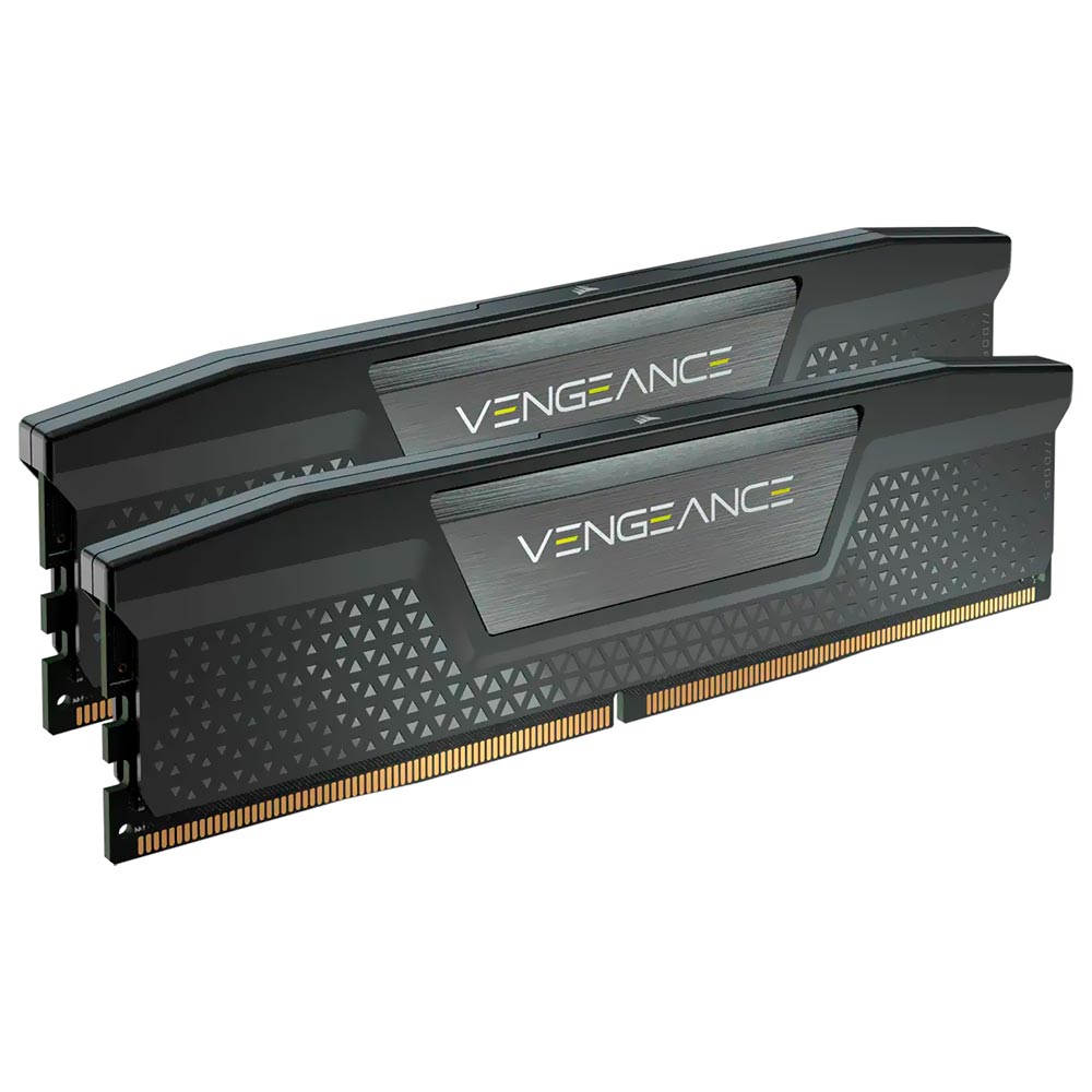 Memória RAM Corsair Vengeance DDR5 64GB (2x32GB) 4800MHz - Preto (CMK64GX5M2A4800C40)