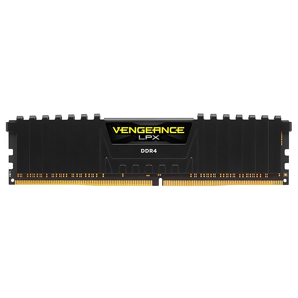 Memória RAM Corsair Vengeance LPX DDR4 16GB 2400MHz - Preto (CMK16GX4M1A2400C16) 