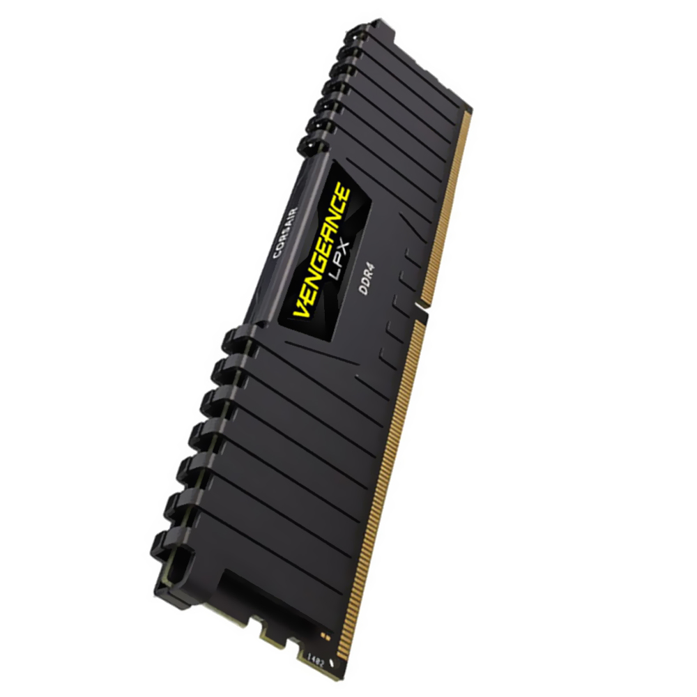 Memória RAM Corsair Vengeance LPX DDR4 16GB (2x8GB) 3600MHz - Preto (CMK16GX4M2D3600C18)