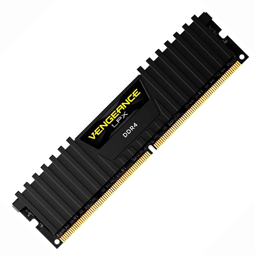 Memória RAM Corsair Vengeance LPX DDR4 16GB 3000MHz - Preto (CMK16GX4M1D3000C16)