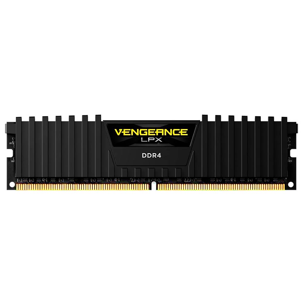 Memória RAM Corsair Vengeance LPX DDR4 8GB 2666MHz - Preto (CMK8GX4M1A2666C16)