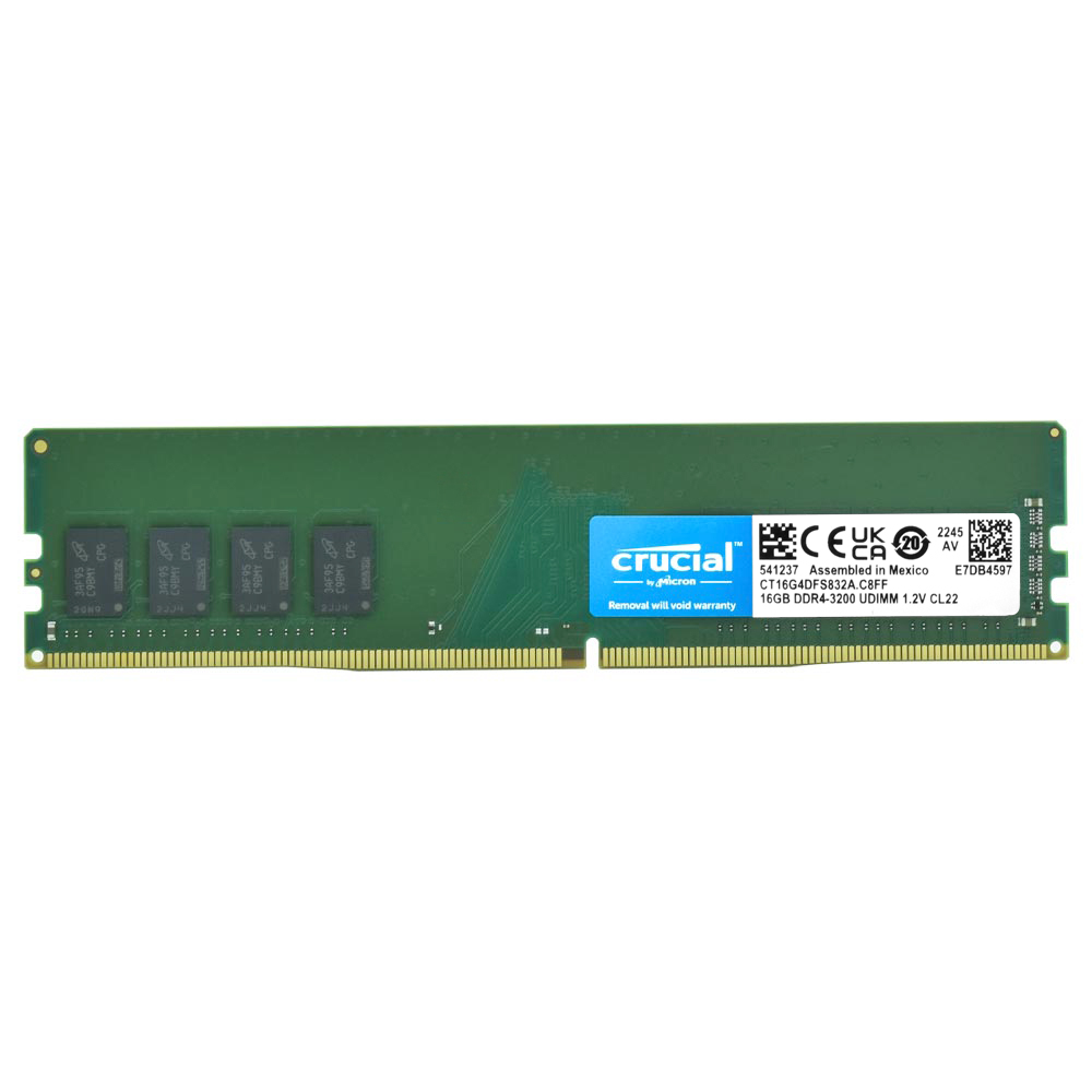 Memória RAM Crucial DDR4 16GB 3200MHz - CT16G4DFS832A