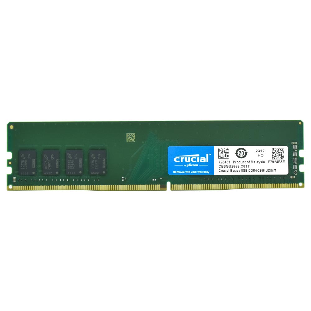 Memória RAM Crucial DDR4 8GB 2666MHz - CB8GU2666