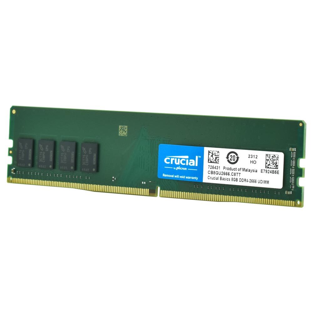 Memória RAM Crucial DDR4 8GB 2666MHz - CB8GU2666