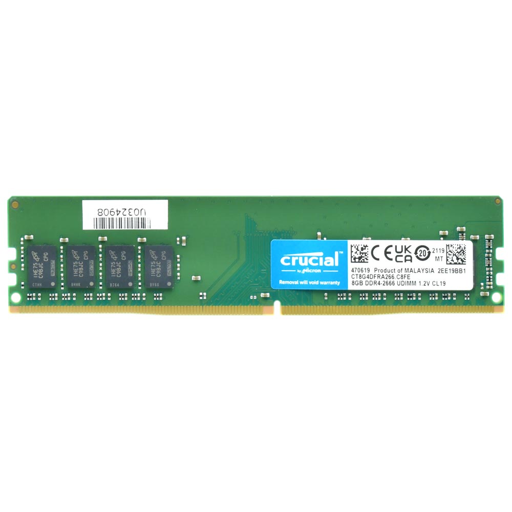 Memória RAM Crucial DDR4 8GB 2666MHz - CT8G4DFRA266