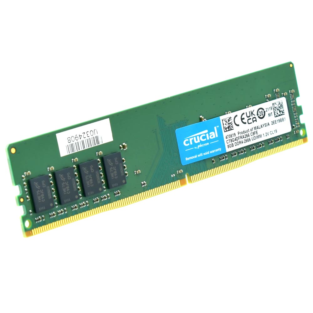 Memória RAM Crucial DDR4 8GB 2666MHz - CT8G4DFRA266
