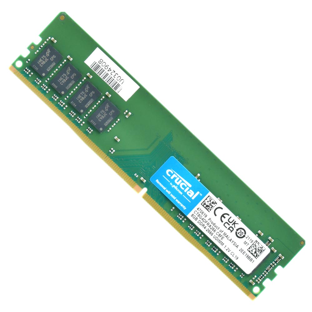 Memória RAM Crucial DDR4 8GB 2666MHz - CT8G4DFRA266