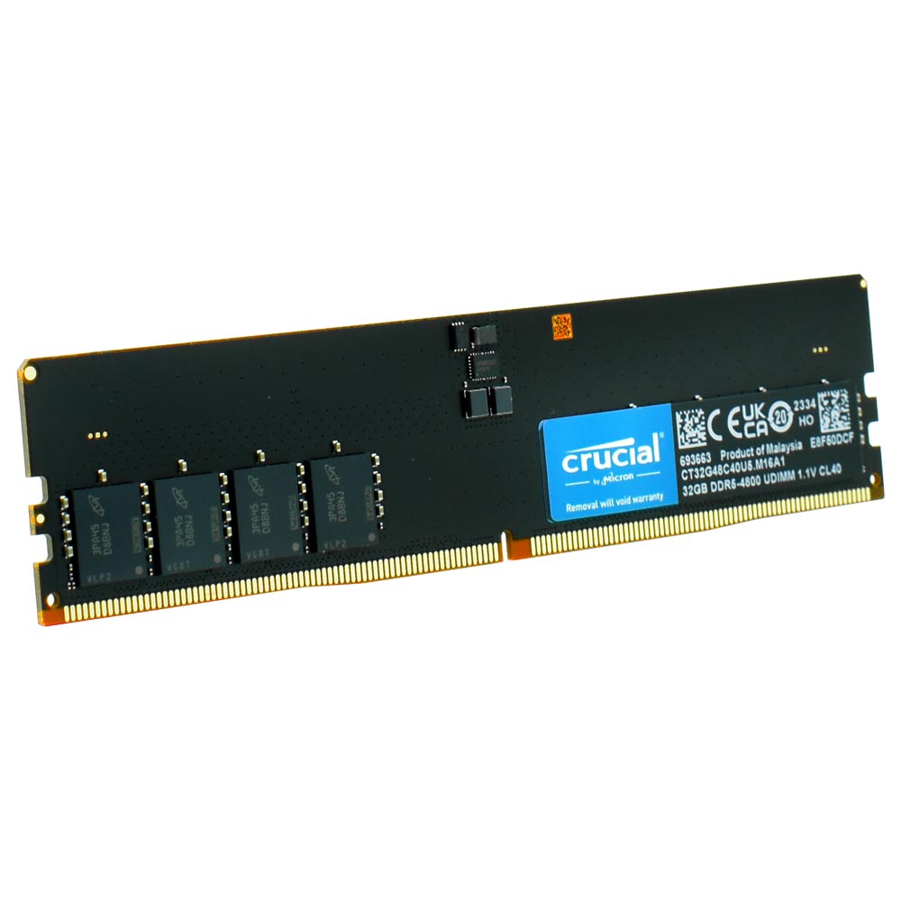 Memória RAM Crucial DDR5 32GB 4800MHz - CT32G48C40U5