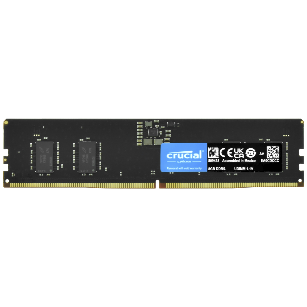 Memória RAM Crucial DDR5 8GB 4800MHz - CT8G48C40U5