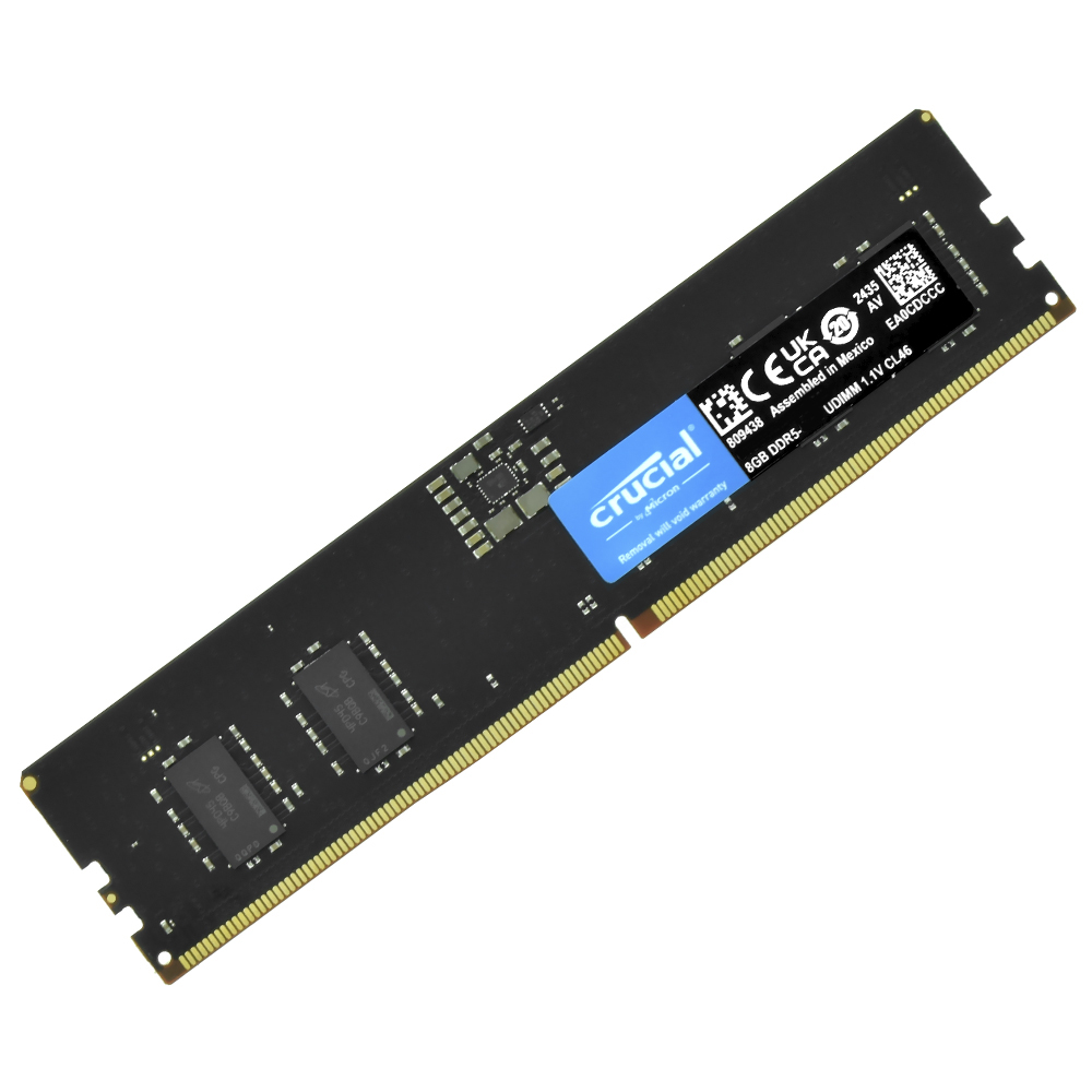 Memória RAM Crucial DDR5 8GB 4800MHz - CT8G48C40U5