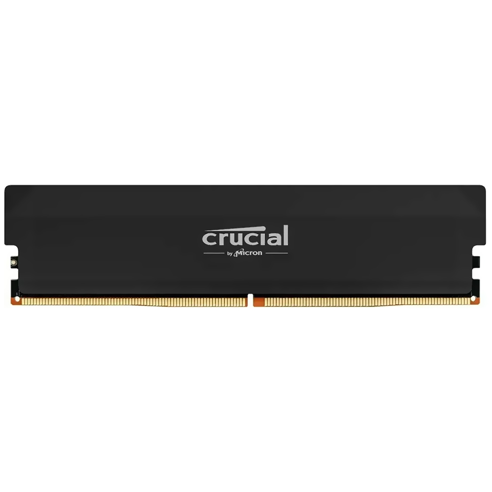 Memória RAM Crucial Pro Series DDR5 16GB 6400MHz - Preto (CP16G64C38U5B)