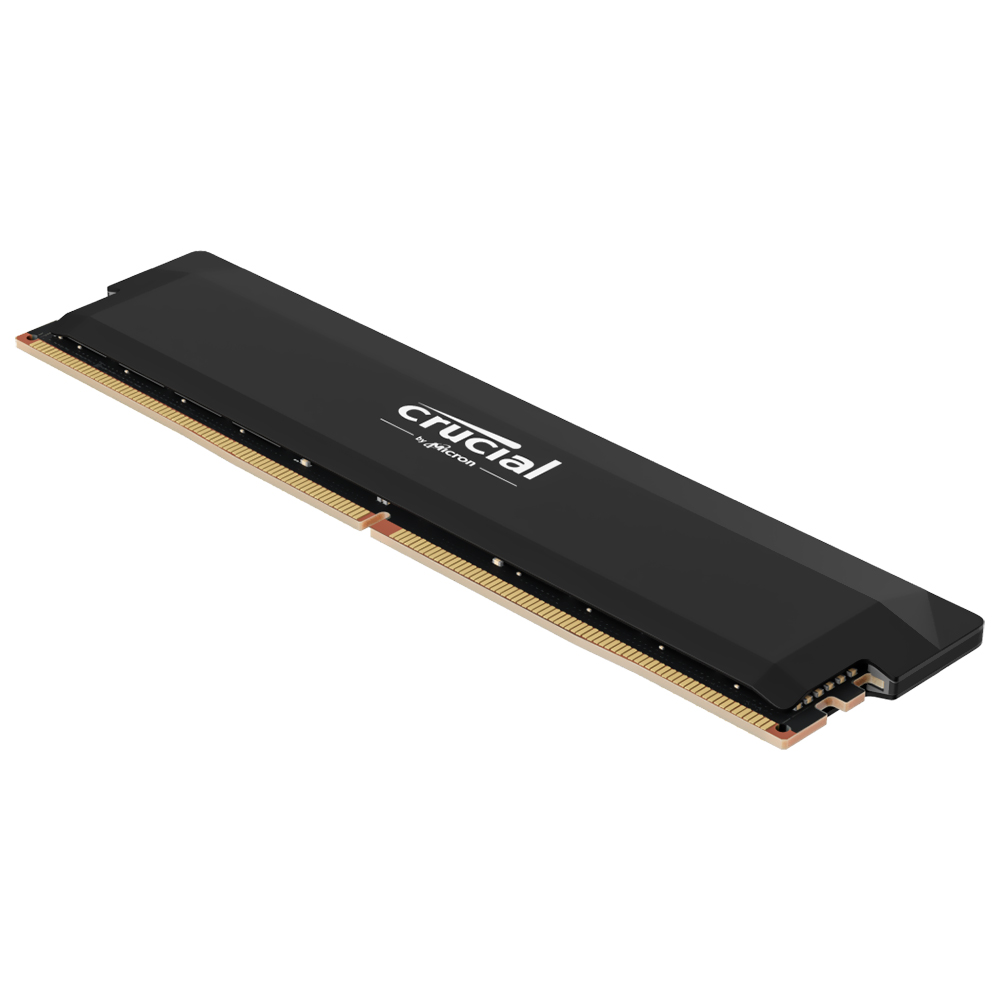 Memória RAM Crucial Pro Series DDR5 16GB 6400MHz - Preto (CP16G64C38U5B)