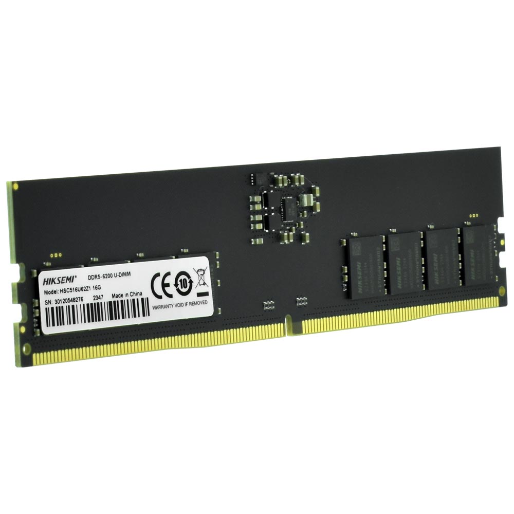 Memória RAM Hiksemi Hiker DDR5 16GB 6200MHz - HSC516U62Z1