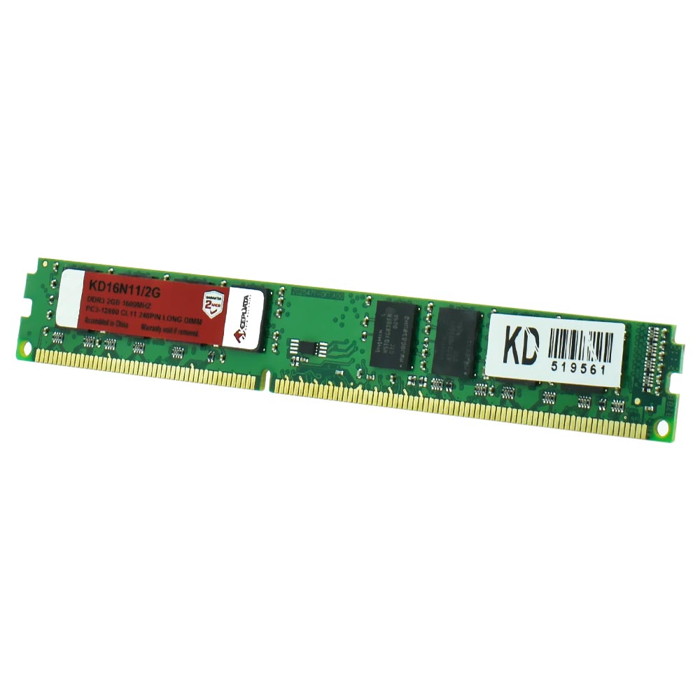 Memória RAM Keepdata DDR3 2GB 1600MHz - KD16N11/2G