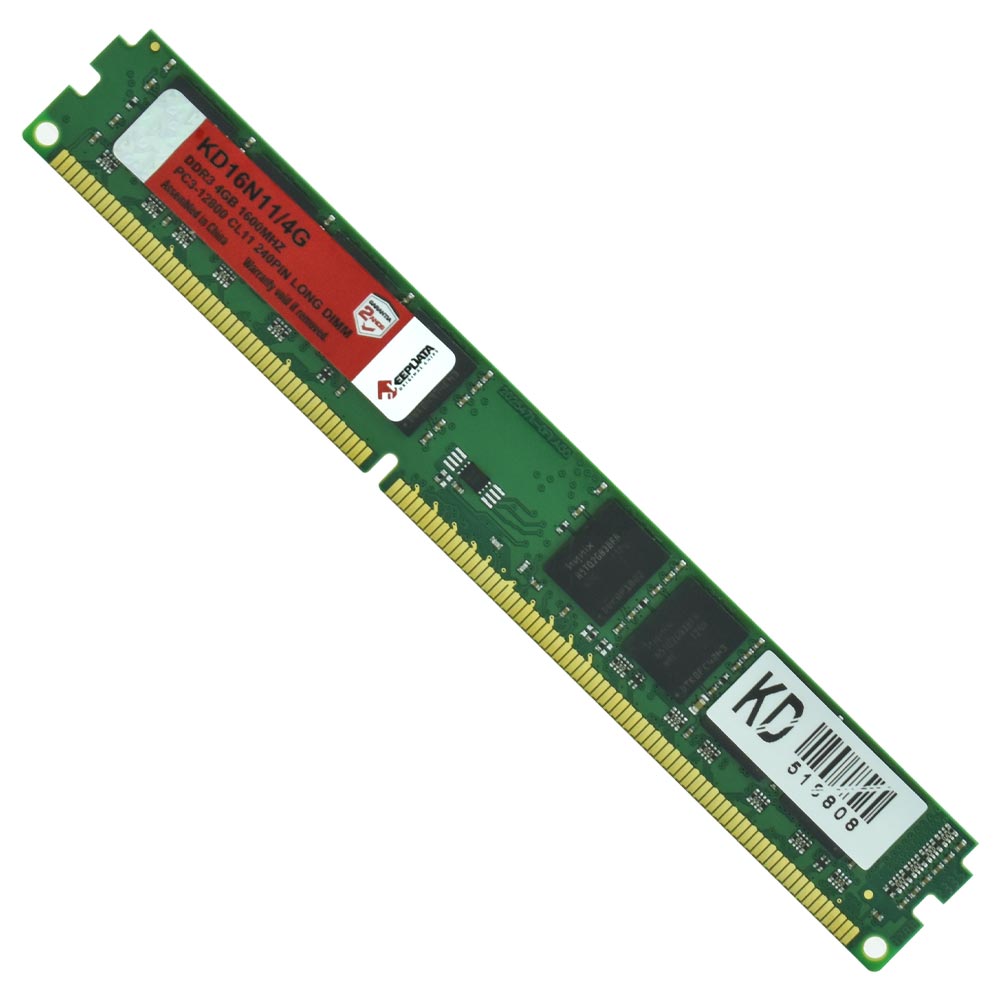 Memória RAM Keepdata DDR3 4GB 1600MHz - KD16N11/4G