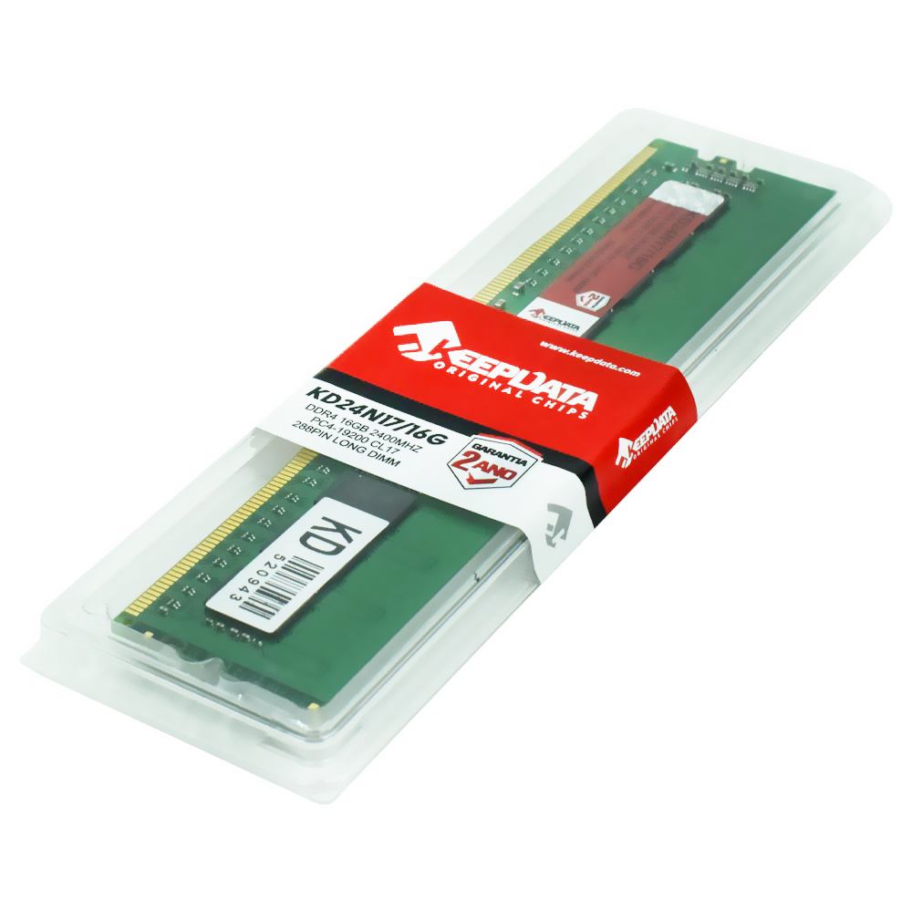 Memória RAM Keepdata DDR4 16GB 2400MHz - KD24N17/16G