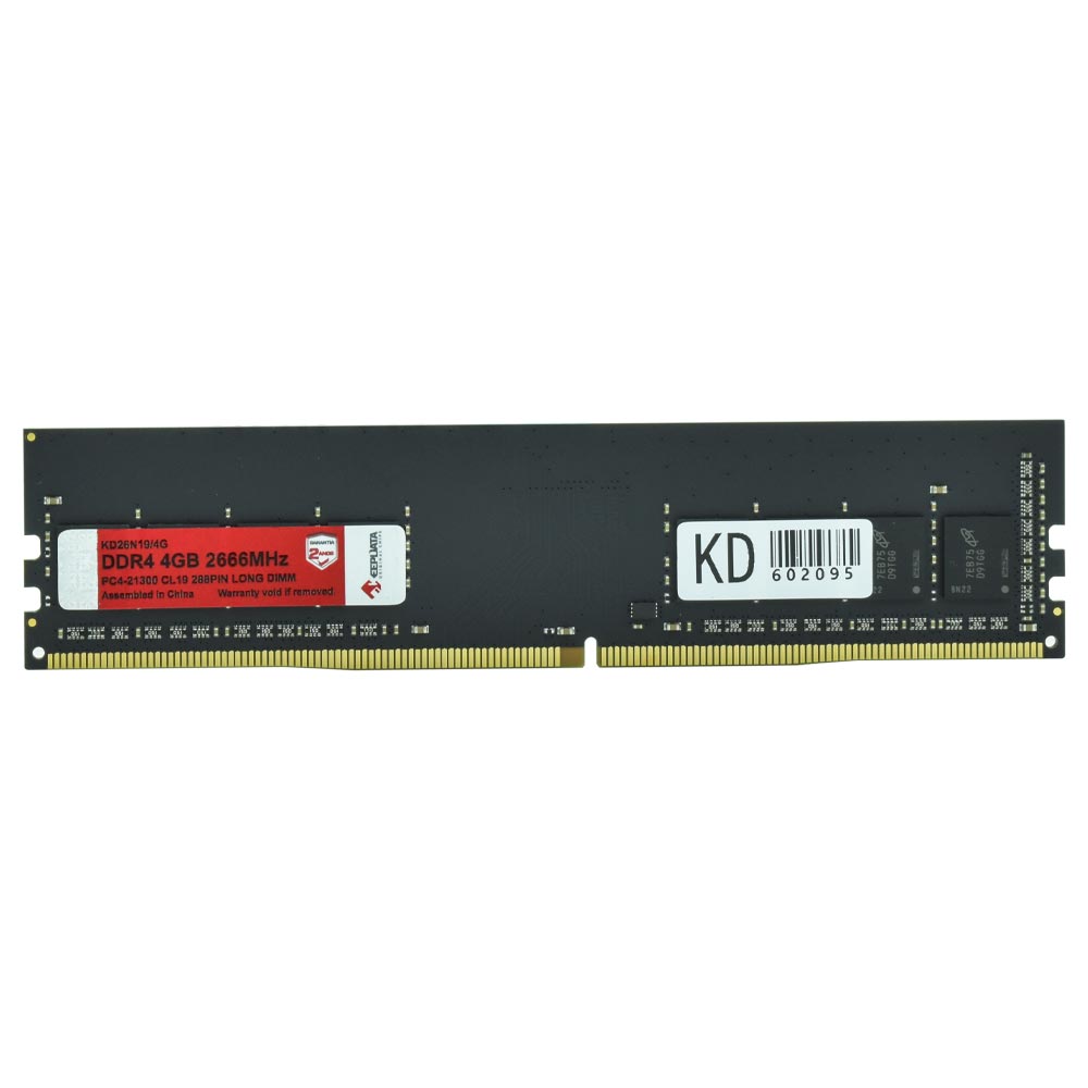 Memória RAM Keepdata DDR4 4GB 2666MHz - KD26N19/4G