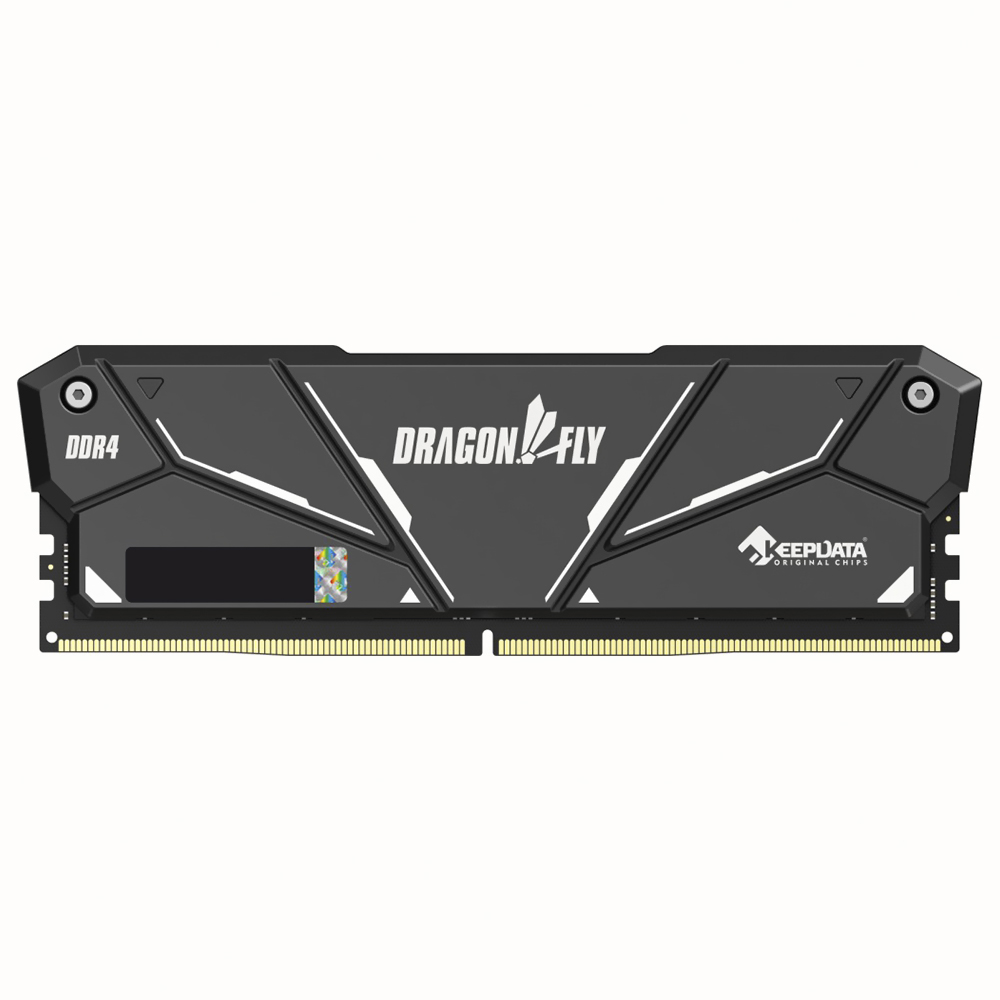 Memória RAM Keepdata Dragonfly DDR4 8GB 3600MHz - Preto (KDH36C18B/8G)