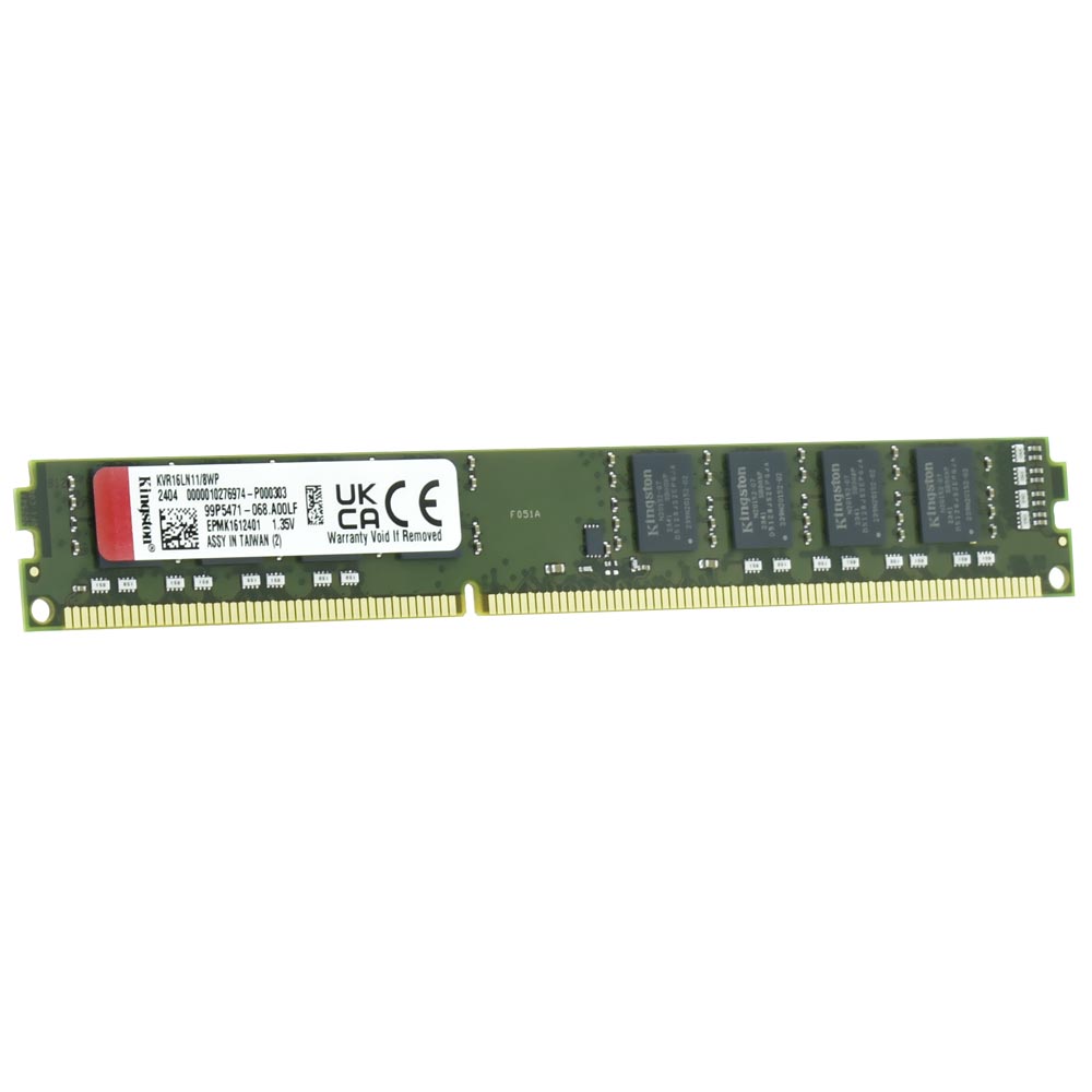 Memória RAM Kingston DDR3L 8GB 1600MHz - KVR16LN11/8WP