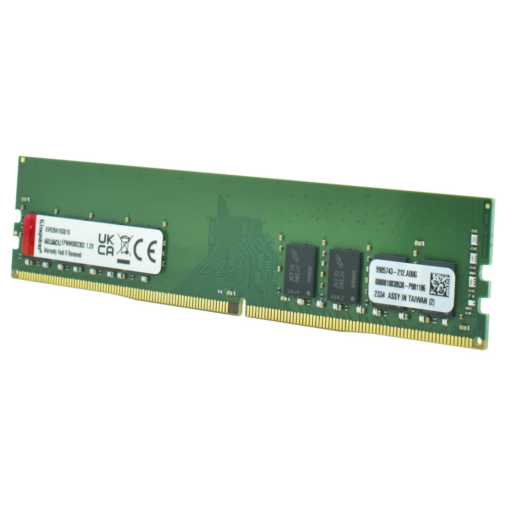 Memória RAM Kingston DDR4 16GB 2666MHz - KVR26N19S8/16