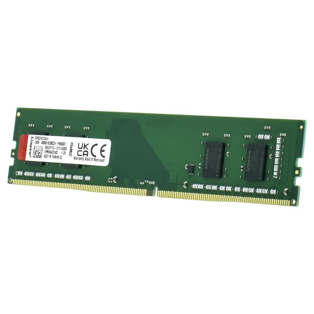 Memória RAM Kingston DDR4 4GB 3200MHz - KVR32N22S6/4