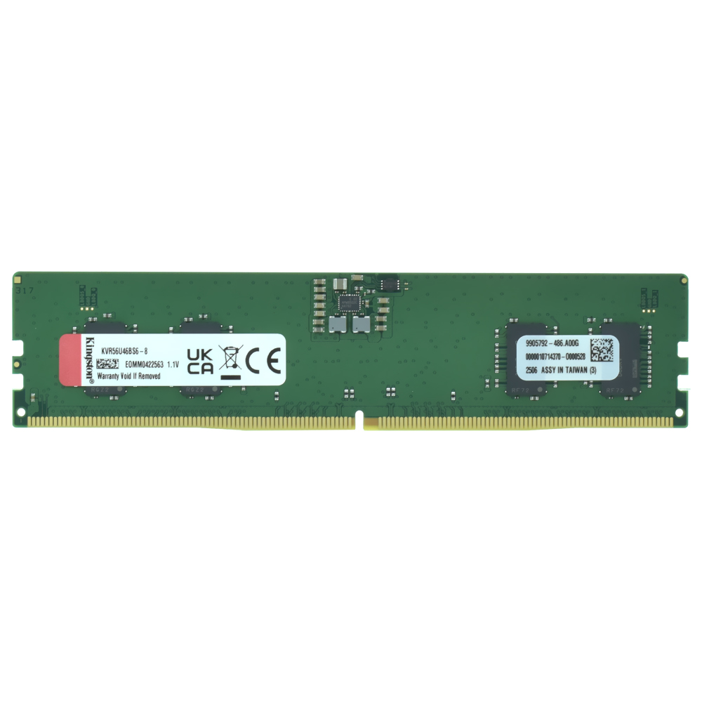 Memória RAM Kingston DDR5 8GB 5600MHz - KVR56U46BS6-8