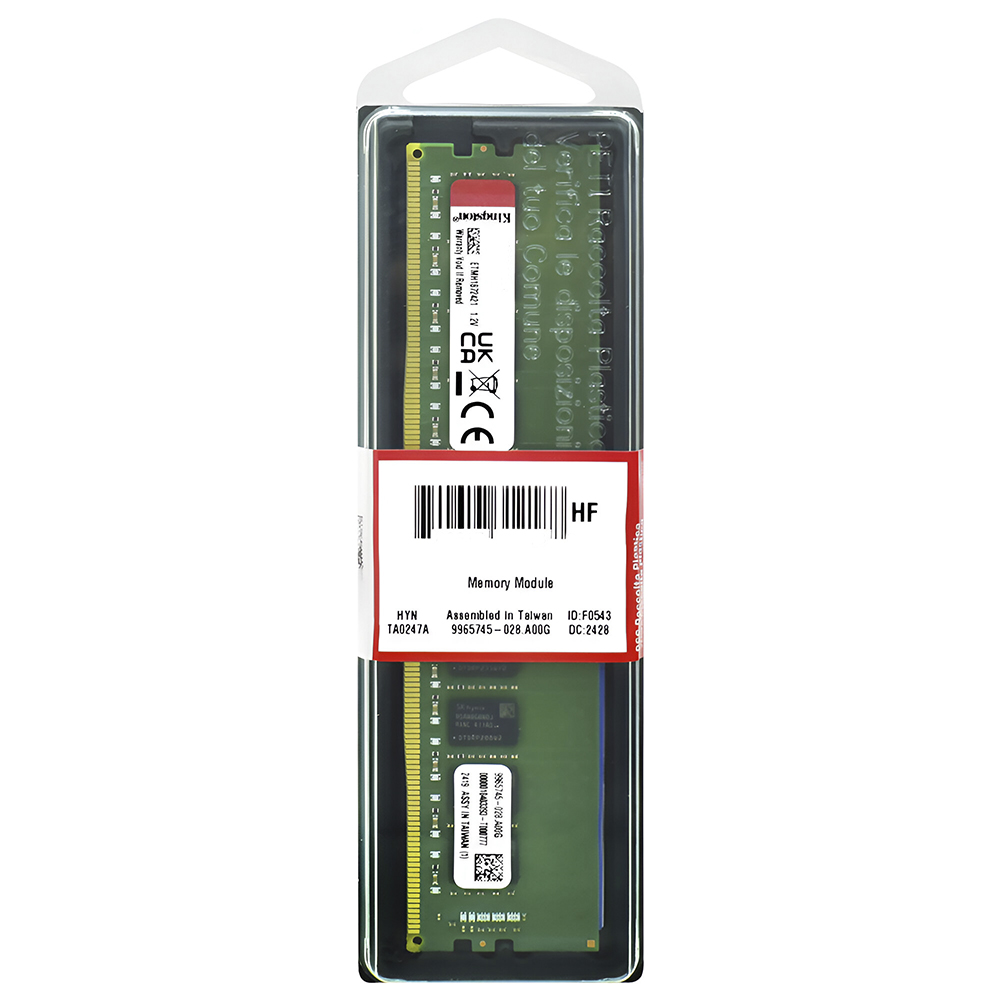 Memória RAM Kingston ECC DDR4 32GB 3200MHz - KTD-PE432E/32G (Server Dell)