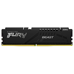 Memória RAM Kingston Fury Beast DDR5 16GB 5200MHz - Preto (KF552C40BB/16) 