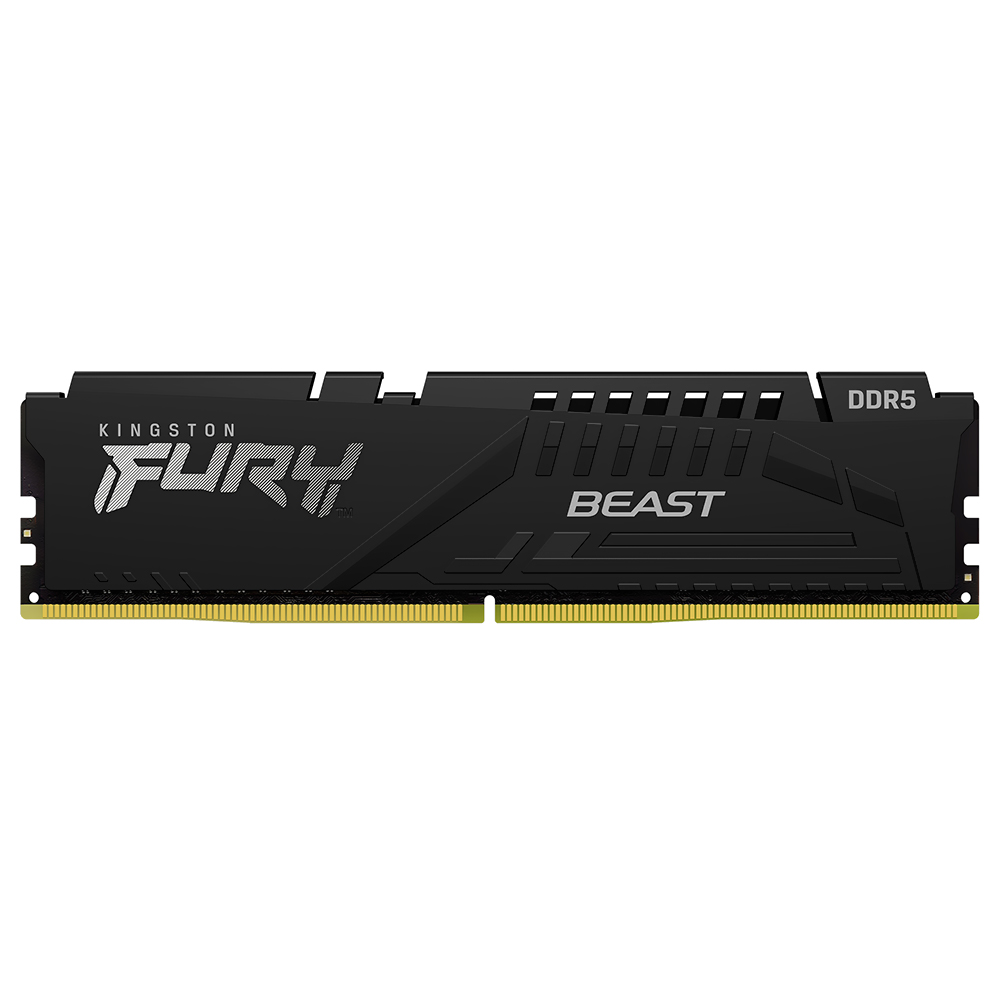 Memória RAM Kingston Fury Beast DDR5 16GB 6000MHz - Preto (KF560C40BB-16)