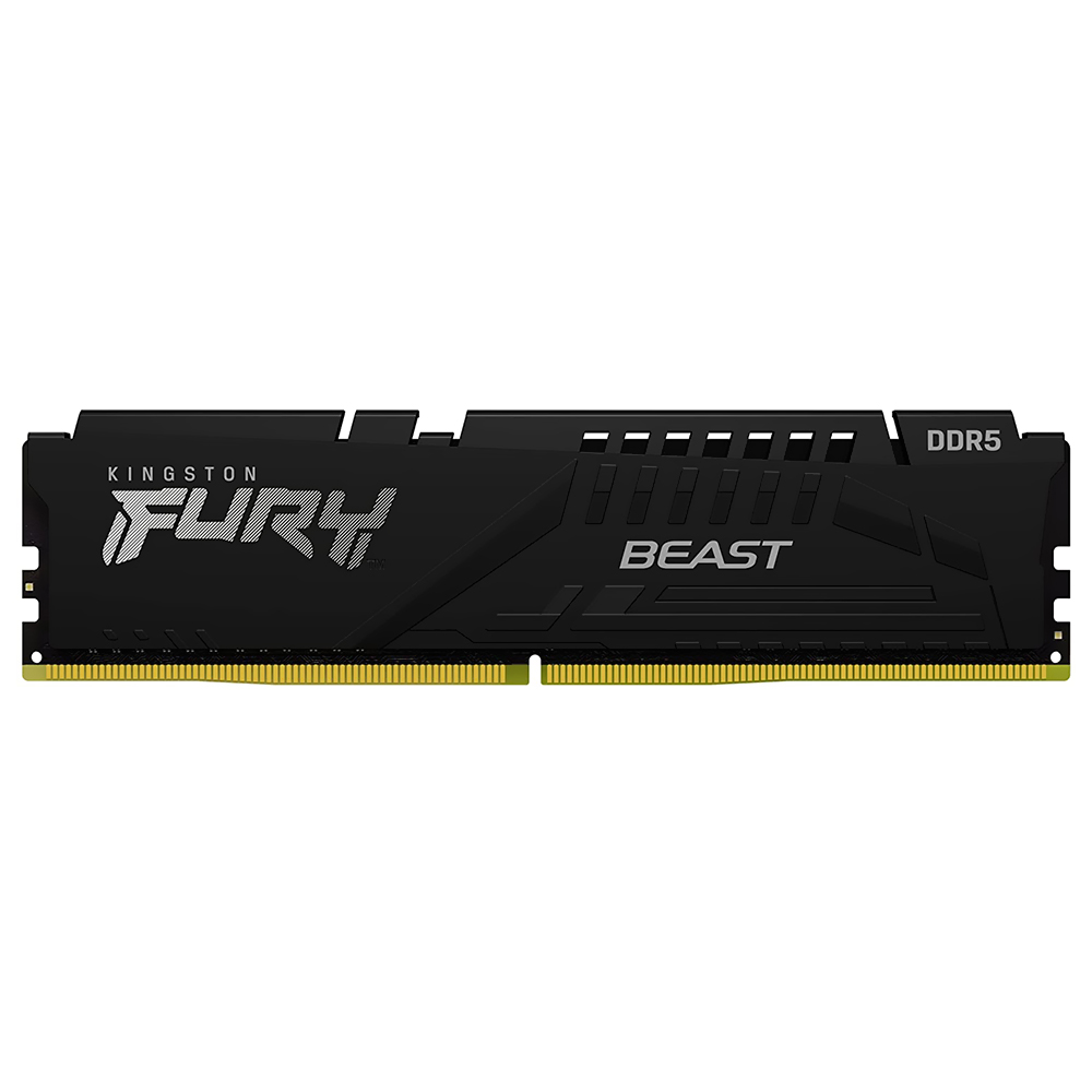 Memória RAM Kingston Fury Beast DDR5 8GB 4800MHz - Preto (KF548C38BB/8)