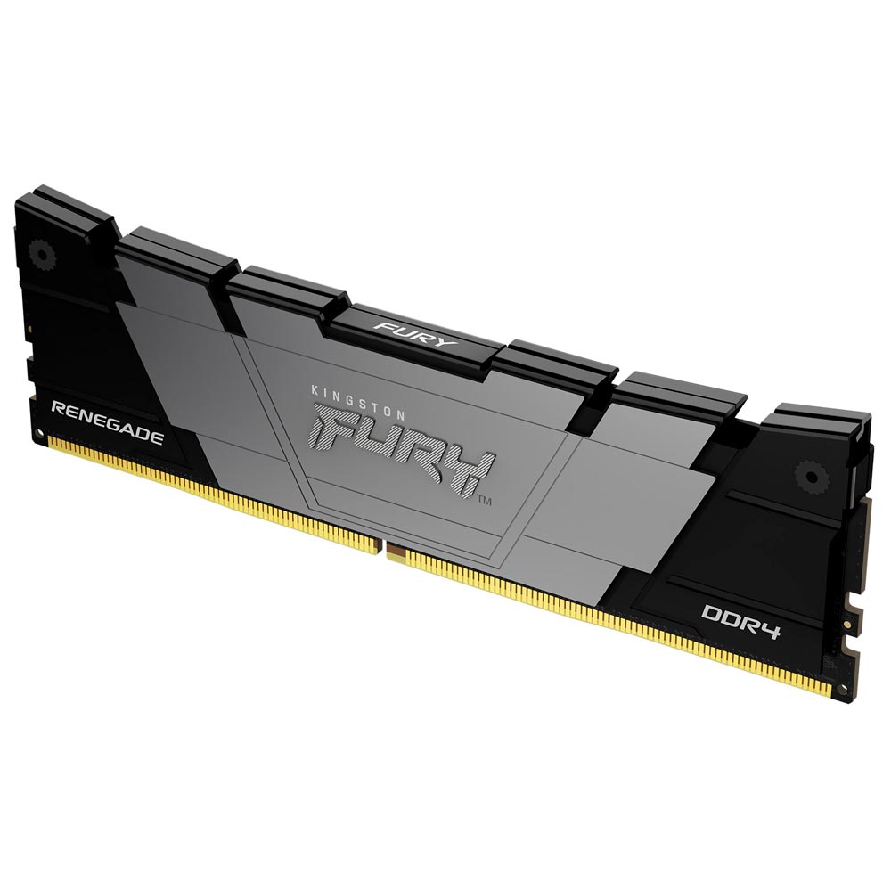 Memória RAM Kingston Fury Renegade DDR4 16GB 3600MHz - Preto (KF436C16RB12/16)