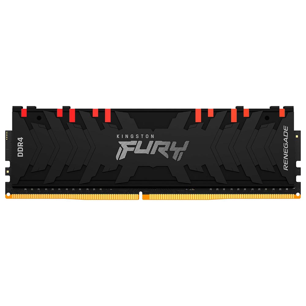 Memória RAM Kingston Fury Renegade DDR4 8GB 3200MHz RGB - Preto (KF432C16RBA/8)