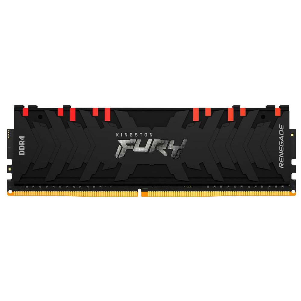 Memória RAM Kingston Fury Renegade DDR4 8GB 4000MHz RGB - Preto (KF440C19RBA/8)
